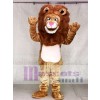 Fierce  Brown Wally Lion Mascot Costume Animal