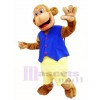 Blue Vest Monkey Mascot Costumes Animal