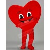 Happy Red Heart Mascot Costumes