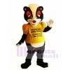 Yellow Shirt Stella the Safety Skunk Mascot Costumes Animal