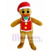 Gingerbread Man Christmas Mascot Costumes 