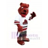 Rust Red Bear Mascot Costume Postdam Bears Mascot Costumes