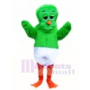 Green 80's Orville the Duck Mascot Costume Animal