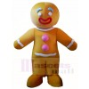 Gingerbread Man Mascot Costumes Xmas Christmas