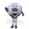 Blue Ball Football Mascot Costumes 