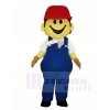 Building Worker Builder Mascot Costumes People