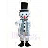 Snowman with Hat & Scarf Mascot Costumes Christmas Xmas 