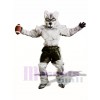 Cute Pro Wolf Mascot Costume