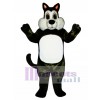 Cute Comic Cat Mascot Costume