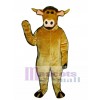 Cute Cartoon Bull Mascot Costume