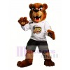 Fierce Brown Bear Mascot Costume Grizzlies Mascot Costumes