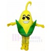Corn Maize with Sunglasses Mascot Costumes Plant Grain