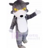 Gray Wolf Mascot Costumes Animal 