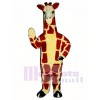 Realistic Giraffe Mascot Costume