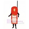 Red Cell Phone Mascot Costume