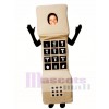 Open Face Phone Mascot Costume