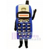 Blue Cell Phone Mascot Costume