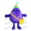 Purple Eggplant Child Vegetable Mascot Costume Food Plant