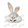 Gray Bunny Mascot Head ONLY