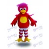 Red Duck Cartoon Mascot Adult Costume Animal 