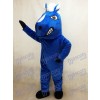 Royal Blue Mustang Horse Mascot Costume