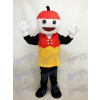 Sparky Mascot Costume with the Red Hat