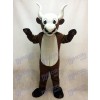 Yak Mascot Costume with White Belly