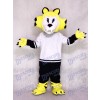 Nashville Predators Ice Hockey Team Mascot Costume Yellow Saber-toothed Cat 