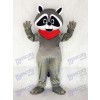 Raccoon with Red Neckerchief Mascot Costume