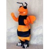 Orange and Navy Blue Adult Hornet Bee Mascot Costume