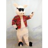 Pig Piglet Hog with Shirt & Sunglasses Mascot Costume