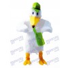 Stork White Bird Mascot Costume Animal 