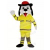 Sparky the Fire Dog Mascot Costume Cartoon