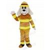 Sparky the Fire Dog with Tan Color Suit NFPA Mascot Costume