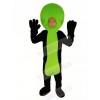 Green Spoon Mascot Costume