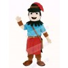 Robin Hood in Red Hat Mascot Costume Adult