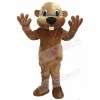 Alex the Beaver Mascot Costume Animal