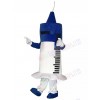 White and Blue Syringe for Hospital Clinic Mascot Costume