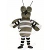 Gray Mosquito Mascot Costume Animal	