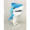 Cute Blue Whale Shark Mascot Costume Cartoon