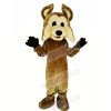 Brown Coyote Mascot Costume Wolf Animal