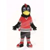 Tommy Hawk in Red T-shirt Mascot Costume