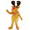 Brown Reindeer Mascot Costume Christmas Xmas