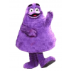 Grimace mascot costume