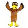 Brown Eagle Ace Pilot Bird Mascot Costume Animal