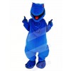 Blue Lizard Mascot Costume Animal