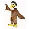 Cool Brown Eagle Mascot Costume