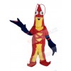 Shrimp Prawn mascot costume