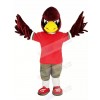 Cool Red Eagle Mascot Costume Animal