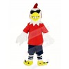 Chicken Rooster with Glasses Mascot Costume Cartoon